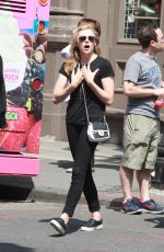 CHLOE MORETZ Out and About in New York 2206
