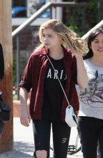 CHLOE MORETZ Out and About in Toronto