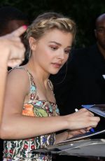 CHLOE MORETZ with Fans in Los Angeles