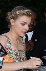 CHLOE MORETZ with Fans in Los Angeles