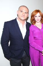 CHRISTINA HENDRICKS and ELISABETH MOSS at Awardsline Deadline Screening of Mad Men