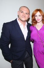 CHRISTINA HENDRICKS and ELISABETH MOSS at Awardsline Deadline Screening of Mad Men