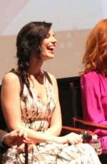 CHRISTINA HENDRICKS and ELISABETH MOSS at Awardsline Deadline Screening of Mad Men