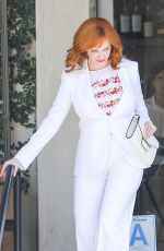 CHRISTINA HENDRICKS Out and About in Beverly Hills 2706