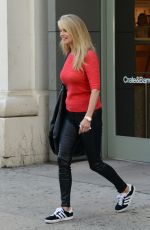 CHRISTINE BRINKLEY Oit and About in New York