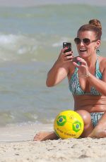 COLEEN ROONEY in Bikini on the Beach in Rio De Janiero
