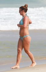 COLEEN ROONEY in Bikini on the Beach in Rio De Janiero
