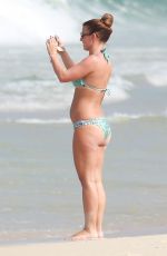 COLEEN ROONEY in Bikini on the Beach in Rio De Janiero