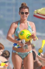 COLEEN ROONEY in Bikini on the Beach in Rio De Janiero