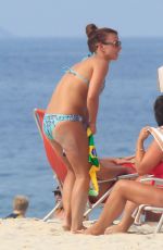 COLEEN ROONEY in Bikini on the Beach in Rio De Janiero