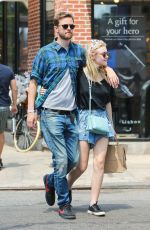DAKOTA FANNING and Jamie Strachan Out and About in New  York 0806