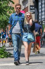 DAKOTA FANNING and Jamie Strachan Out and About in New  York 0806