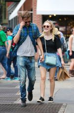 DAKOTA FANNING and Jamie Strachan Out and About in New  York 0806