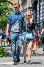 DAKOTA FANNING and Jamie Strachan Out and About in New  York 0806