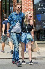 DAKOTA FANNING and Jamie Strachan Out and About in New  York 0806