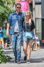 DAKOTA FANNING and Jamie Strachan Out and About in New  York 0806