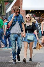 DAKOTA FANNING and Jamie Strachan Out and About in New  York 0806