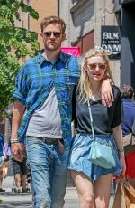 DAKOTA FANNING and Jamie Strachan Out and About in New  York 0806