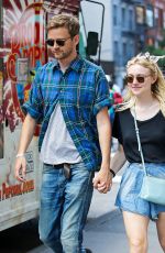 DAKOTA FANNING and Jamie Strachan Out and About in New  York 0806