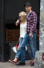 DAKOTA FANNING and Jamie Strachan Out and About in New  York 1906