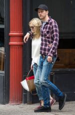 DAKOTA FANNING and Jamie Strachan Out and About in New  York 1906