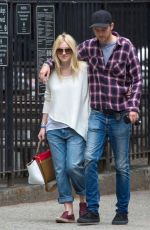 DAKOTA FANNING and Jamie Strachan Out and About in New  York 1906
