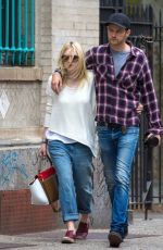 DAKOTA FANNING and Jamie Strachan Out and About in New  York 1906