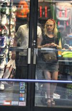 DAKOTA FANNING and Jamie Strachan Out Shopping in New  York 1006