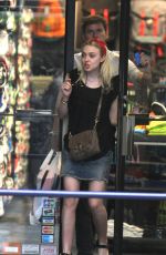 DAKOTA FANNING and Jamie Strachan Out Shopping in New  York 1006