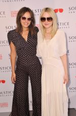 DAKOTA FANNING at Solstice Sunglasses Summer Soiree in New York