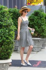 DAKOTA JOHNSON Leaves Her Hotel