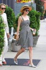 DAKOTA JOHNSON Leaves Her Hotel