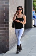 DANICA MCKELLAR Out and About in Beverly Hills 2006