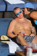 DANIELLE LLOYD in Bikini at a Pool in Las Vegas