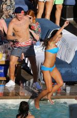 DANIELLE LLOYD in Bikini at a Pool in Las Vegas