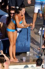 DANIELLE LLOYD in Bikini at a Pool in Las Vegas