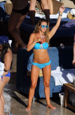 DANIELLE LLOYD in Bikini at a Pool in Las Vegas
