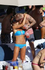 DANIELLE LLOYD in Bikini at a Pool in Las Vegas