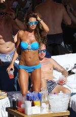 DANIELLE LLOYD in Bikini at a Pool in Las Vegas