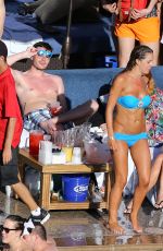 DANIELLE LLOYD in Bikini at a Pool in Las Vegas