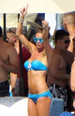 DANIELLE LLOYD in Bikini at a Pool in Las Vegas