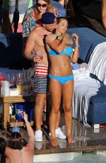 DANIELLE LLOYD in Bikini at a Pool in Las Vegas