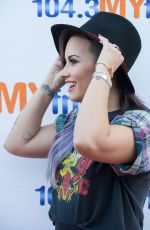 DEMI LOVATO at 104.3 MY FM Presents My Big Night Out in Hollywood