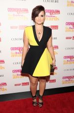 DEMI LOVATO at Cosmopolitan Fun, Fearless Latina Awards in New York