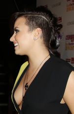 DEMI LOVATO at Cosmopolitan Fun, Fearless Latina Awards in New York