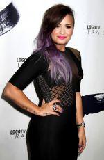 DEMI LOVATO at Logo TV