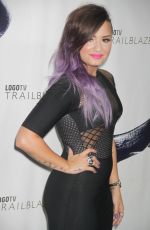 DEMI LOVATO at Logo TV