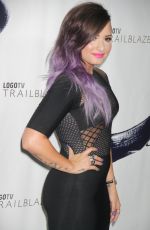 DEMI LOVATO at Logo TV