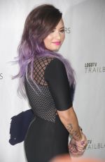 DEMI LOVATO at Logo TV