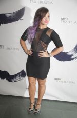 DEMI LOVATO at Logo TV
